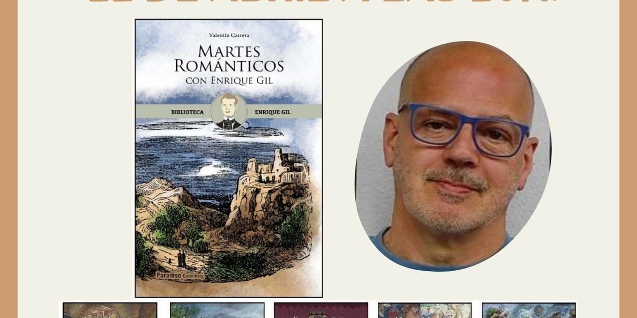 Valentin Carrera presentará el viernes Martes Románticos en la Feria del Libro
